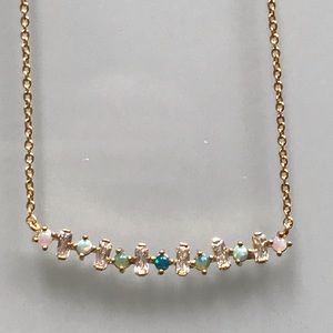 Anthropologie bar necklace